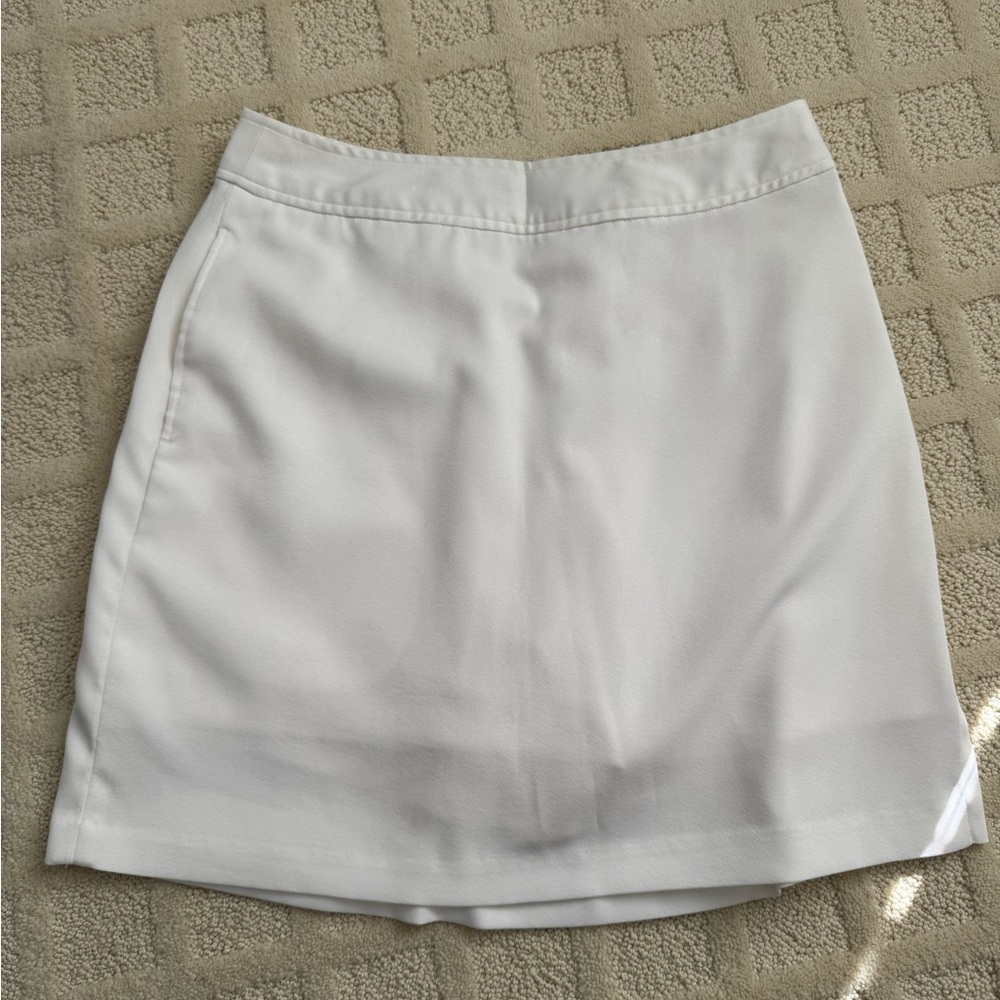 White Golf Skirt
